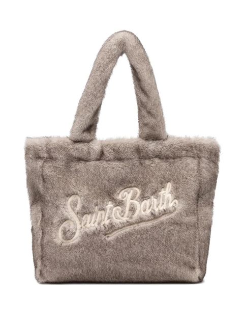MC2 Saint Barth faux-fur tote bag - Grey - zdjęcie produktu nr 1