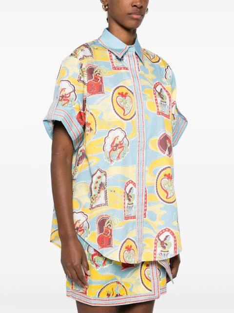 ALEMAIS Emilio shirt - Blue