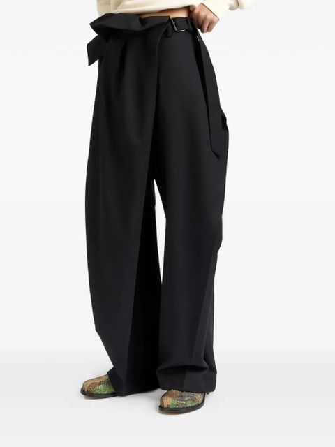 JW Anderson belt trousers - Black - zdjęcie produktu nr 2
