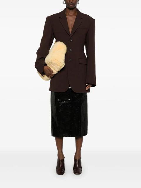 WARDROBE.NYC longline blazer - Brown - zdjęcie produktu nr 2