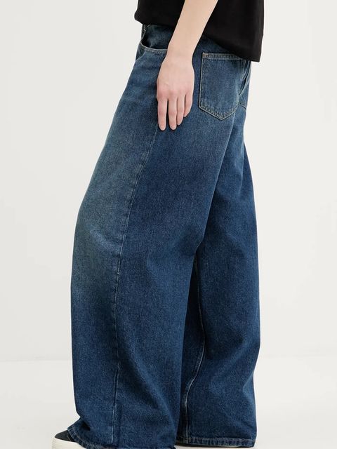 Karl Lagerfeld Jeans jeansy damskie kolor granatowy A3W10079