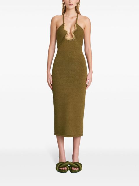 Cult Gaia Valma dress - Green - zdjęcie produktu nr 2