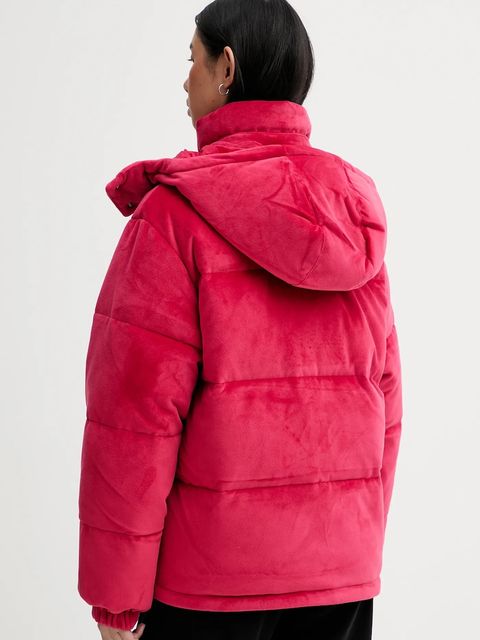 Tommy Jeans kurtka kolor różowy zimowa DW0DW21668 - zdjęcie produktu nr 2