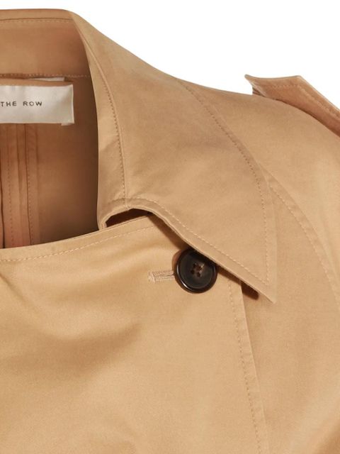 The Row button belted coat - Neutrals