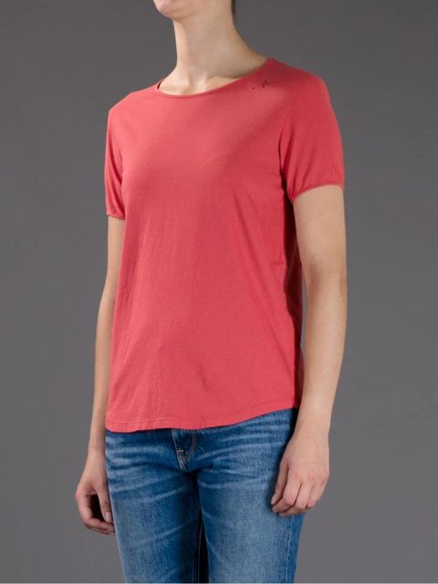 Golden Goose Print T-Shirt - Red