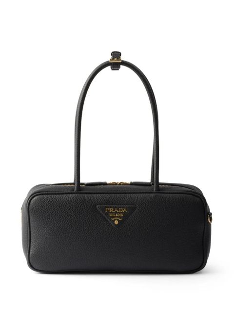 Prada leather tote bag - Black - zdjęcie produktu nr 1