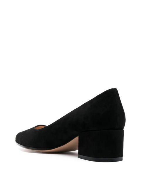 Gianvito Rossi Piper 45mm suede pumps - Black