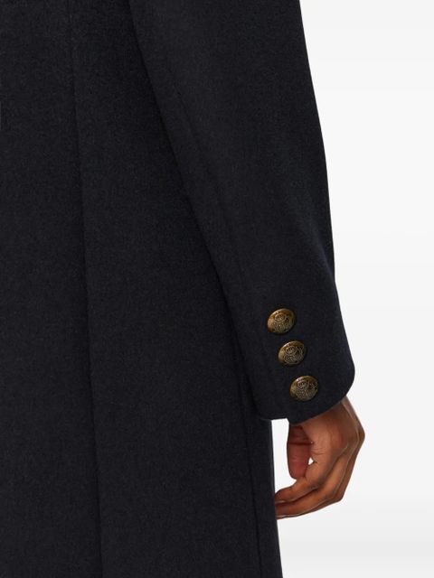 Lauren Ralph Lauren belted embellished-detail coat - Blue
