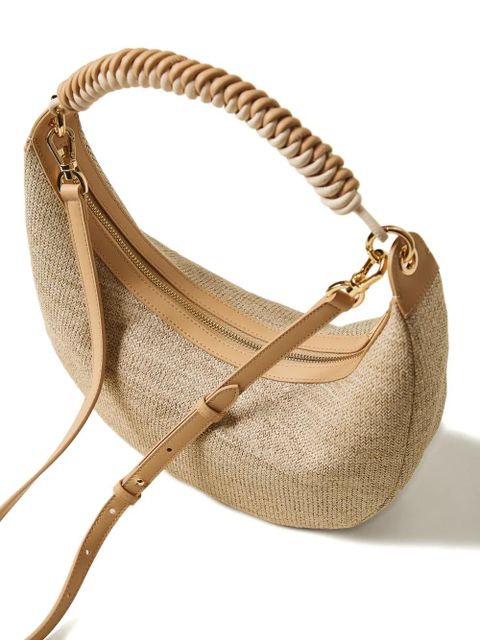 TWINSET twisted tote bag - Neutrals