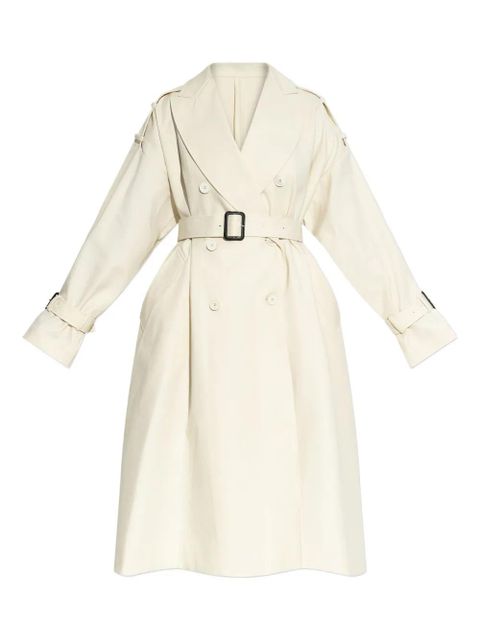 Givenchy double-breasted belted coat - White - zdjęcie produktu nr 1