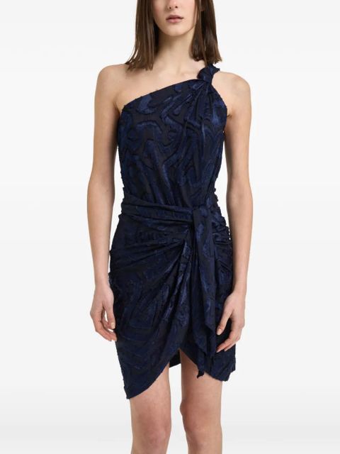 ISABEL MARANT Liliana one-shoulder fil coupé dress - Blue - zdjęcie produktu nr 1