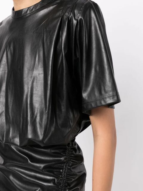 MARANT ÉTOILE Balesi short-sleeve minidress - Black