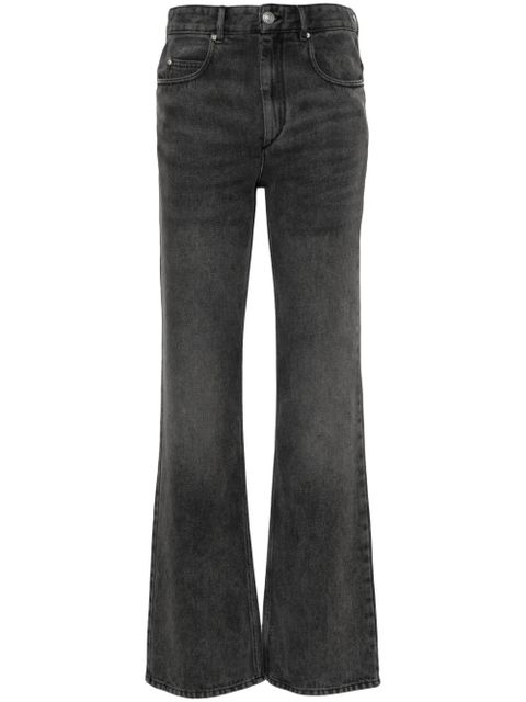 ISABEL MARANT Belvira high-rise bootcut jeans - Grey - zdjęcie produktu nr 1