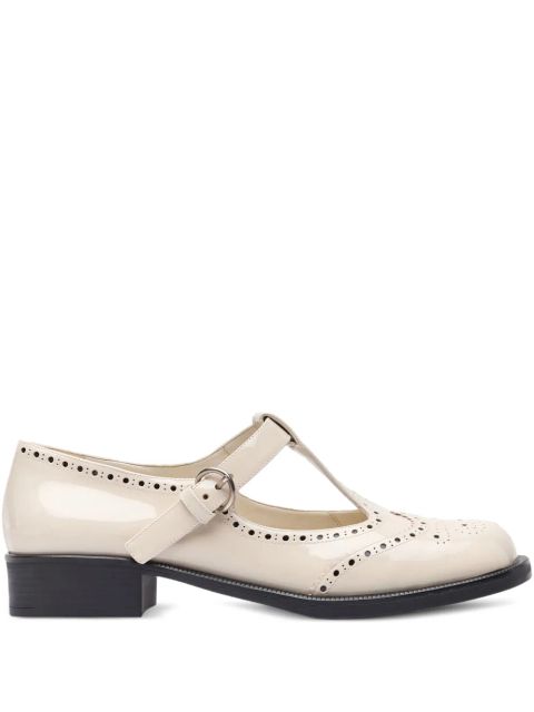 Miu Miu 35mm Mary-Jane loafers - Neutrals