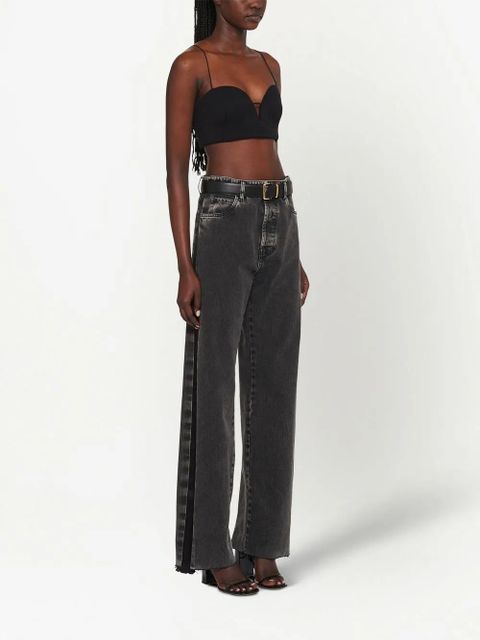 Miu Miu five pocket denim jeans - Black