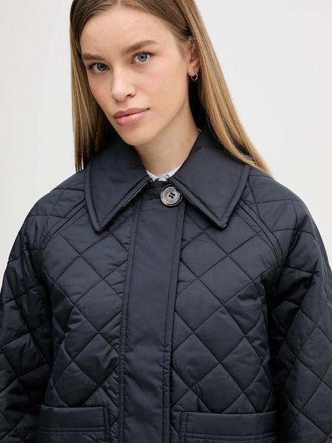 Barbour kurtka Laoise kolor granatowy przejściowa LQU1886