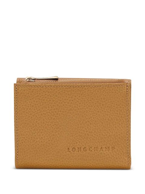 Longchamp leather cardholder - Neutrals