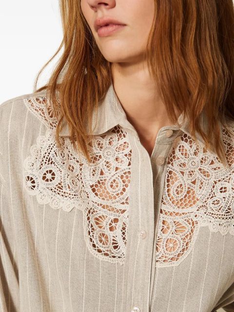TWINSET striped shirt - Neutrals