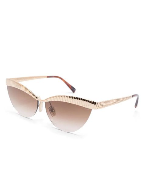 Bvlgari Tubogas sunglasses - Gold - zdjęcie produktu nr 2