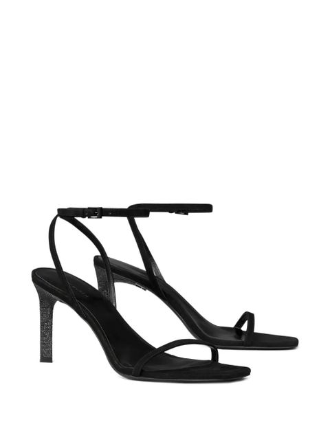 Tory Burch 90mm pavé heeled sandals - Black - zdjęcie produktu nr 2