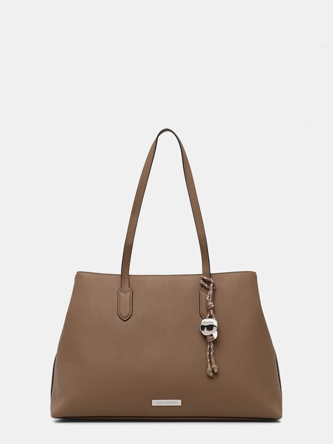 Karl Lagerfeld torebka IKON kolor brązowy B1W30001 - zdjęcie produktu nr 1