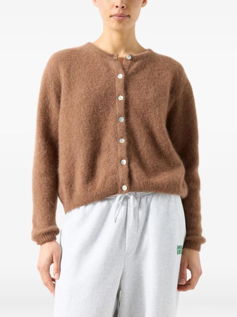 American Vintage crew-neck cardigan - Brown