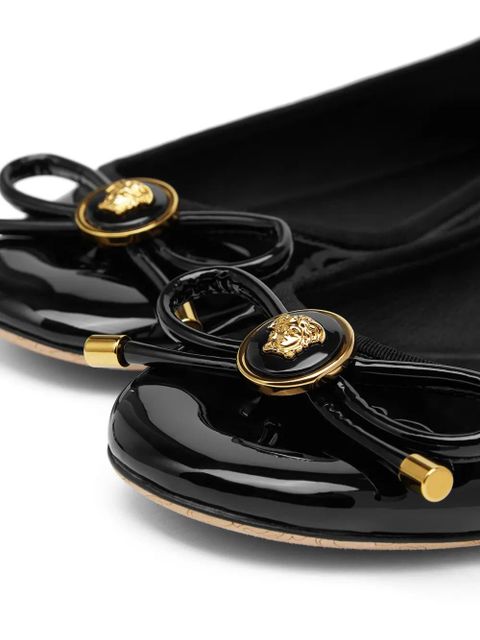 Versace Opera Bow ballet flats - Black