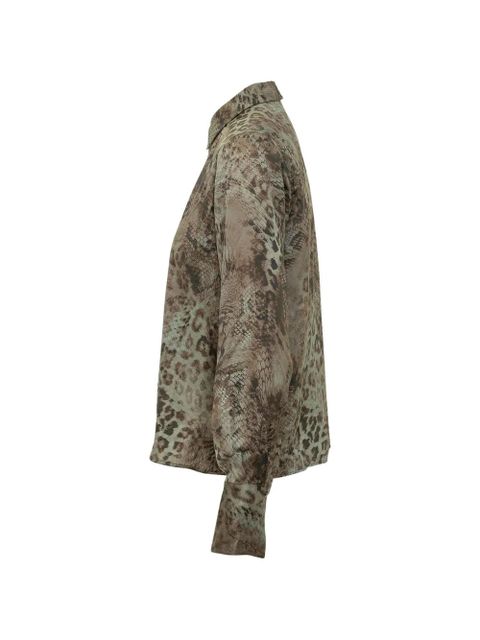 Ba&Sh Cornelia printed shirt - Green