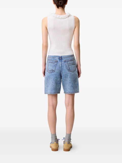 Claudie Pierlot ruffled top - White