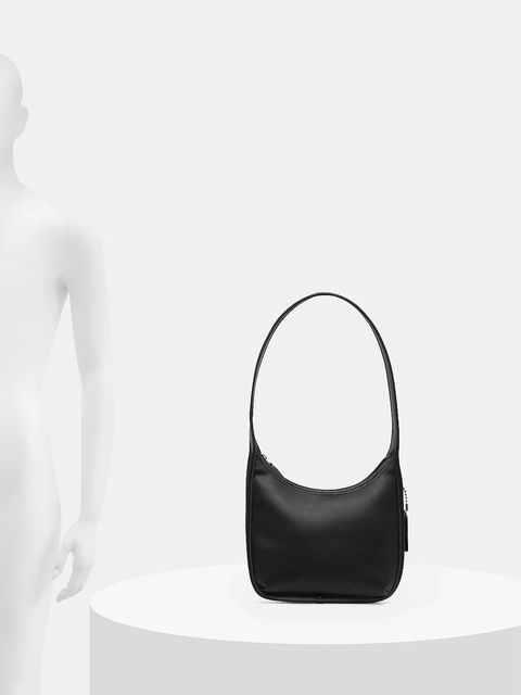 Coach torebka skórzana kolor czarny CAF11