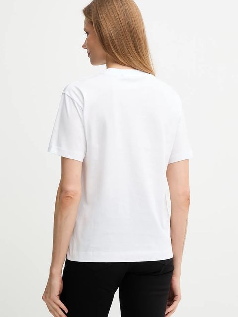 Joop! t-shirt bawełniany damski kolor biały 30048383 - zdjęcie produktu nr 2