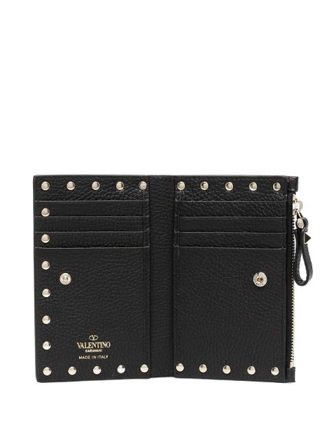 Valentino Garavani rockstud zipped wallet - Black