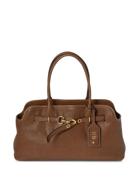 Miu Miu Aventure shoulder bag - Brown - zdjęcie produktu nr 1