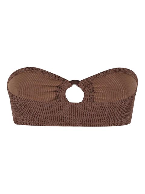 MC2 Saint Barth Yulia bandeau bikini top - Brown - zdjęcie produktu nr 2