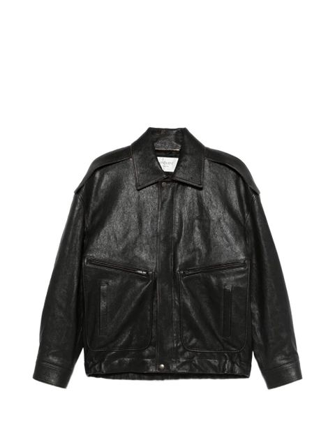 Saint Laurent leather jacket - Black - zdjęcie produktu nr 1