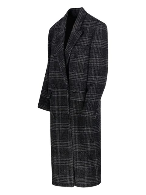 MARANT ÉTOILE Lexana double-breasted checked coat - Brown