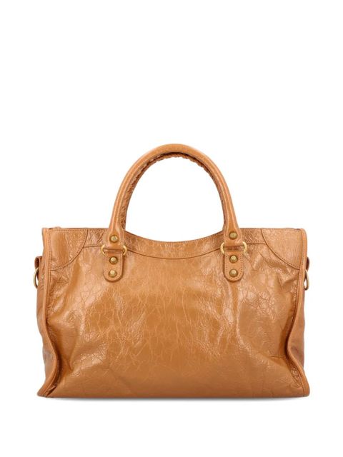 Balenciaga leather tote bag - Brown - zdjęcie produktu nr 2