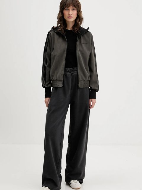 adidas Originals bluza Tailored Tt damska kolor szary wzorzysta JY3523