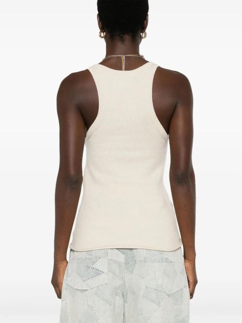Alanui Finest tank top - Neutrals
