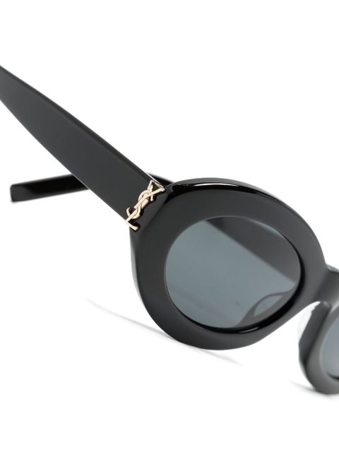 Saint Laurent Eyewear SLM136 oval-frame sunglasses - Black