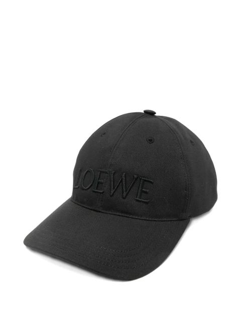 LOEWE logo-motif hat - Black - zdjęcie produktu nr 1