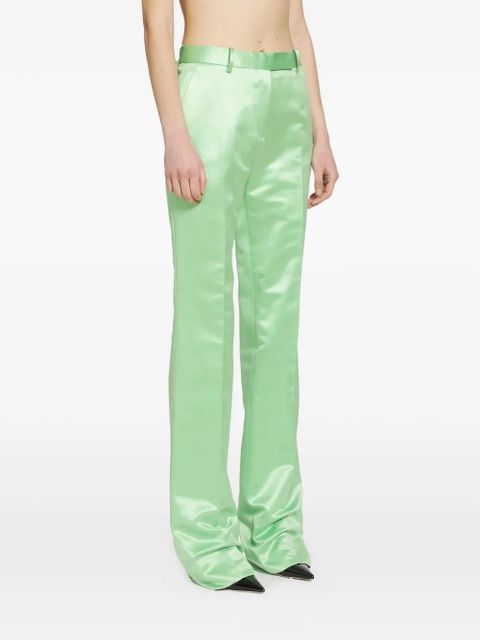 TOM FORD Duchesse tailored trousers - Green - zdjęcie produktu nr 2