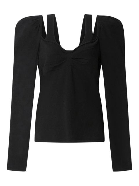 ISABEL MARANT x Sielle puff sleeve pullover - Black - zdjęcie produktu nr 1