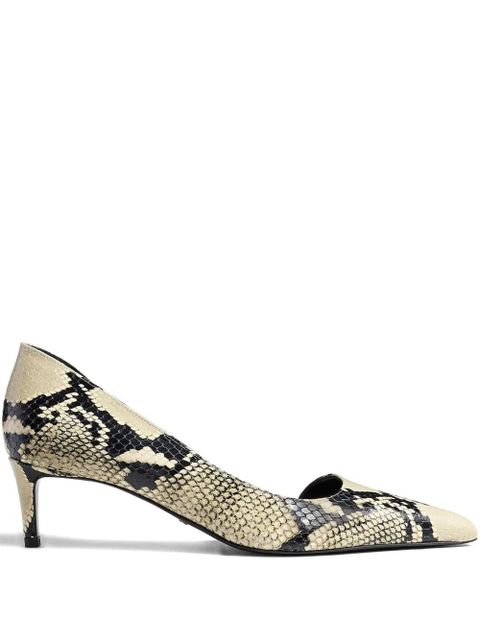 KHAITE 45mm Jett D'Orsay heeled pumps - Neutrals - zdjęcie produktu nr 1