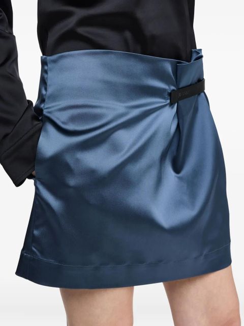 JW Anderson satin mini skirt - Blue - zdjęcie produktu nr 2