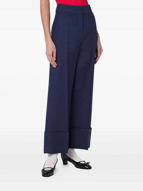 Valentino Garavani Crepe Couture trousers - Blue - zdjęcie produktu nr 2