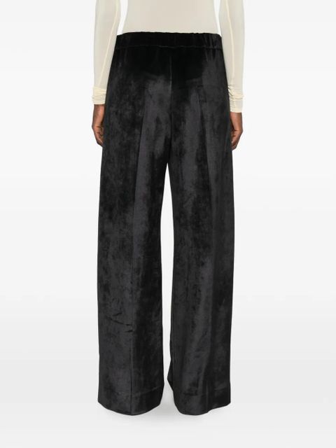 Jil Sander velvet trousers - Black
