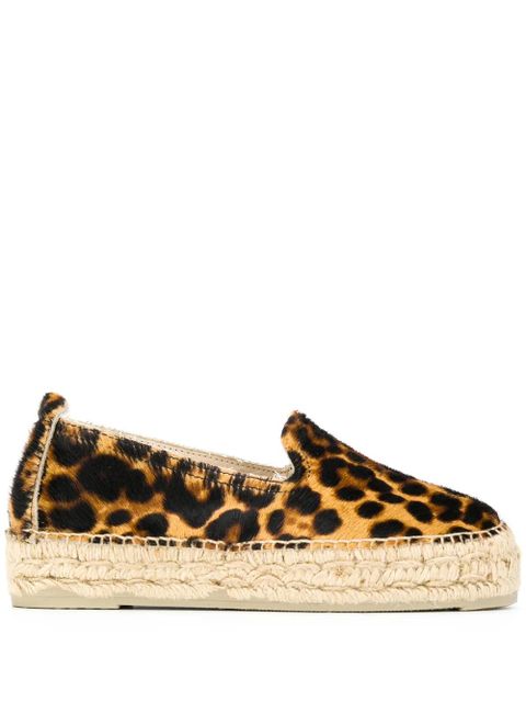 Manebi leopard pattern espadrilles - Brown - zdjęcie produktu nr 1