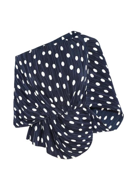 Cult Gaia dot gathered top - Blue - zdjęcie produktu nr 1