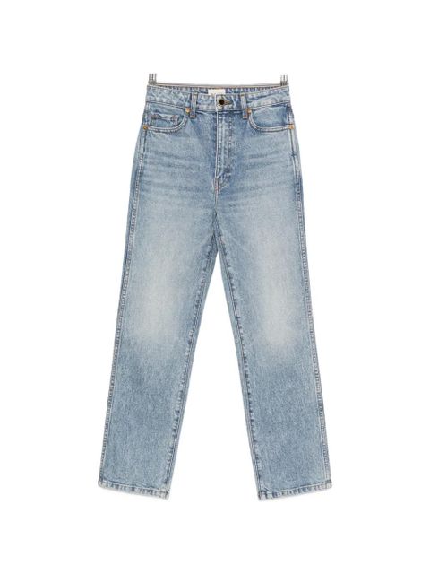 KHAITE Abigail button-fastening jeans - Blue - zdjęcie produktu nr 1